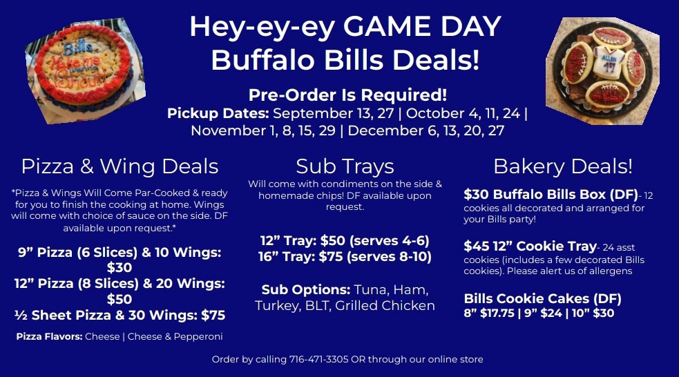 Buffalo Bills Deals!